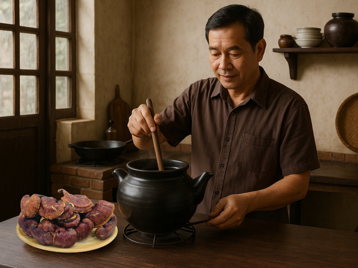 Bật mí một số bài thuốc từ nấm Lim Xanh hỗ trợ chữa bệnh hiệu quả